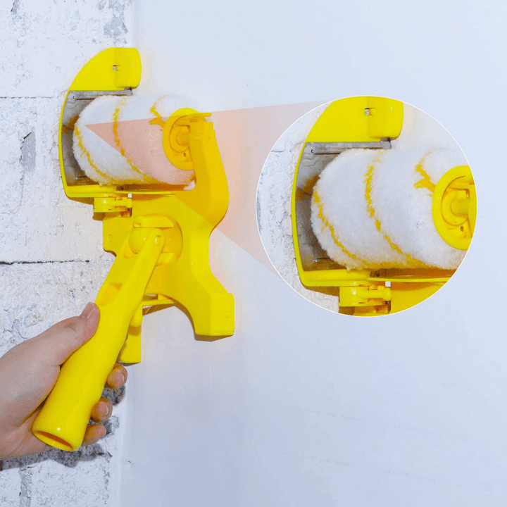 Lisslune | EASYRAND Paint Roller – Precision Edge Painting Tool with Patented No-Mess Sealing System