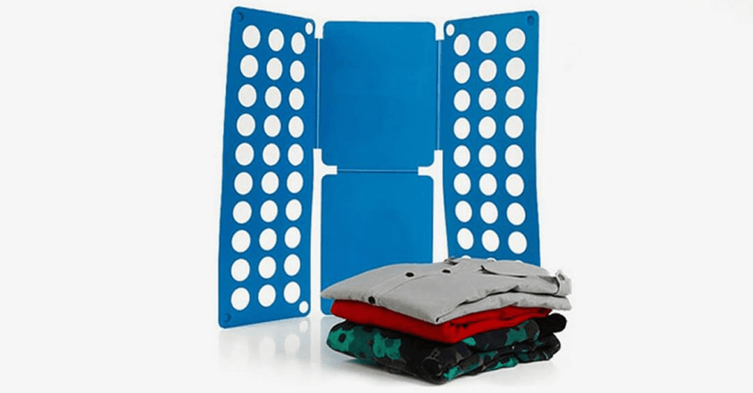 Lisslune | Simple Foldable Closet Organizer - Folding clothes has never been so easy and fun!