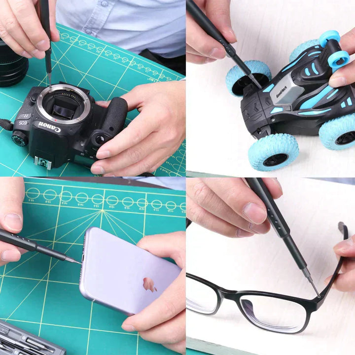 Lisslune | Professional screwdriver set with 24 bits for precision work