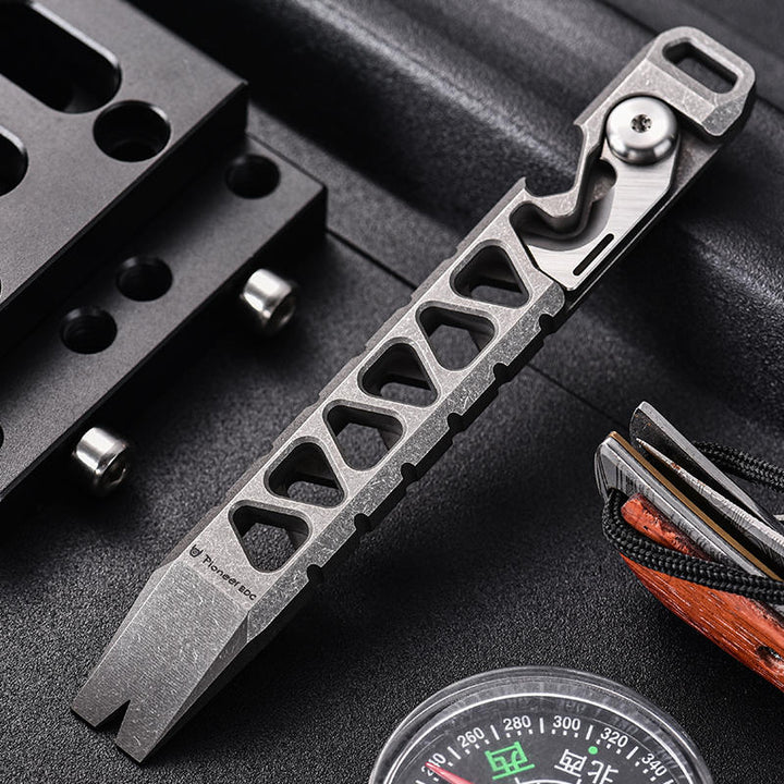 Lisslune | EDC Titanium Alloy Multifunctional Outdoor Crowbar