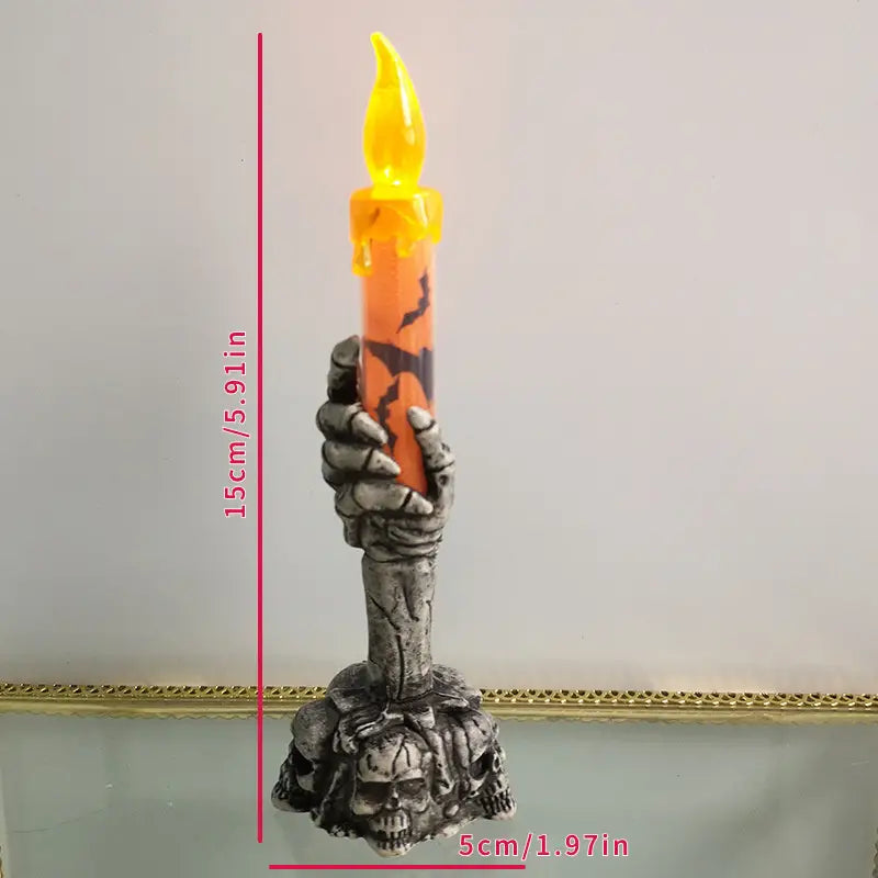 Lisslune | Skeleton Halloween Candle