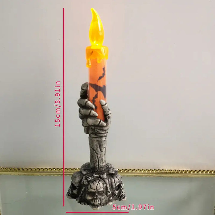 Lisslune | Skeleton Halloween Candle