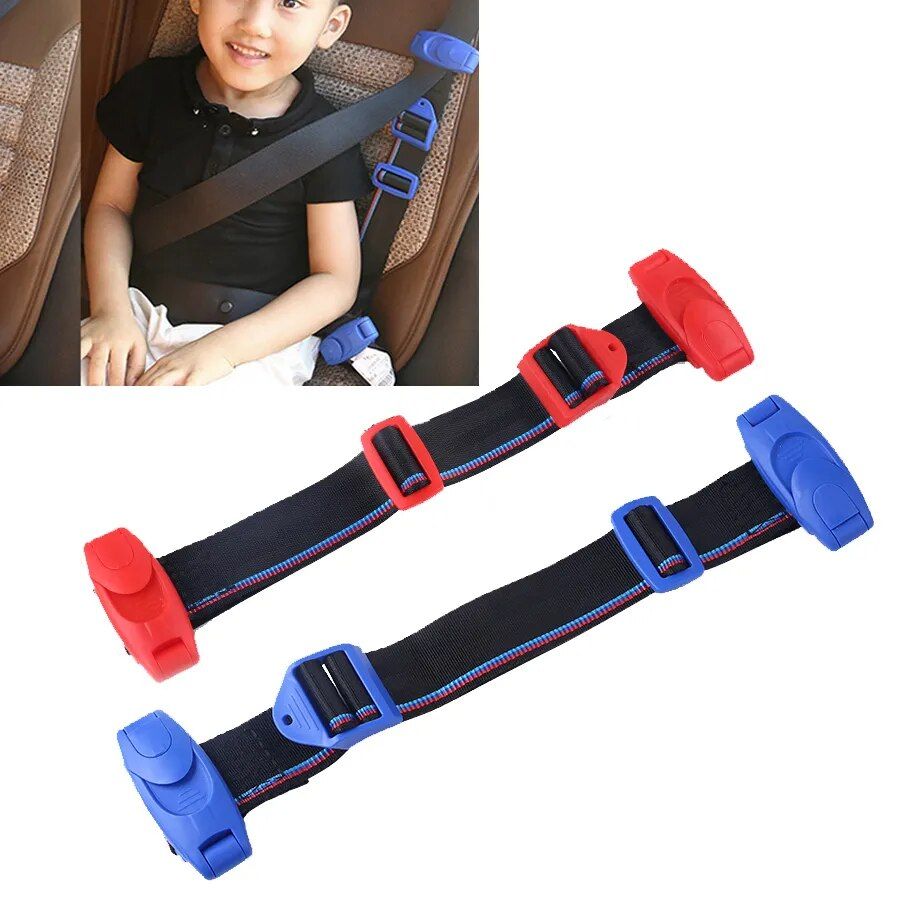 Lisslune | KidSafe Comfort Car Seat Belt Adjuster for Children 3-12 Years