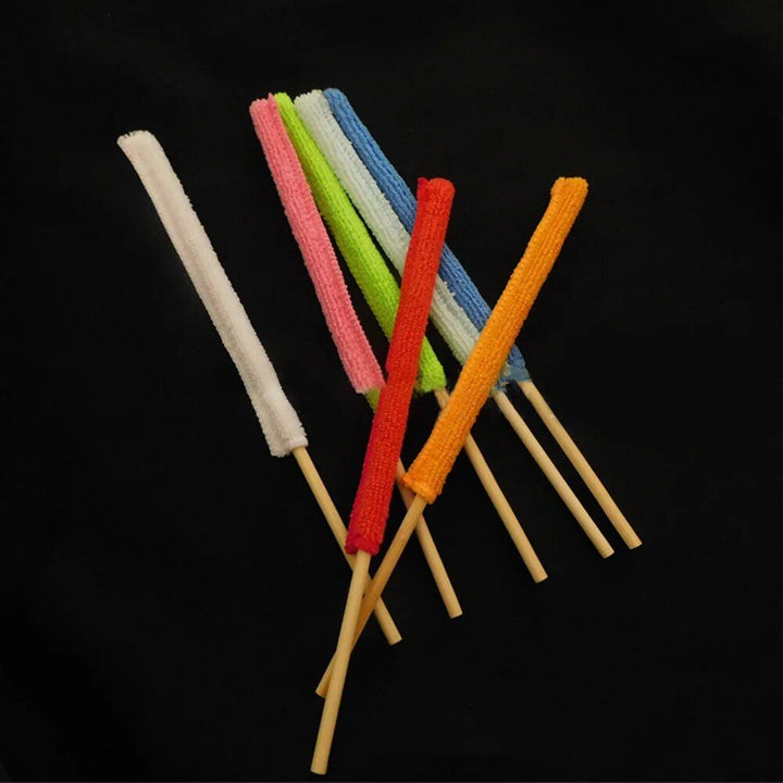 Lisslune | 12 pcs Microfiber Detail Duster Sticks for Precision Cleaning