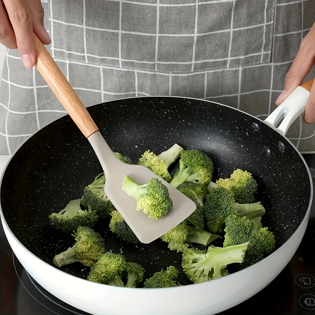 Lisslune | Kitchen tool set – silicone – non-stick coated – heat resistant