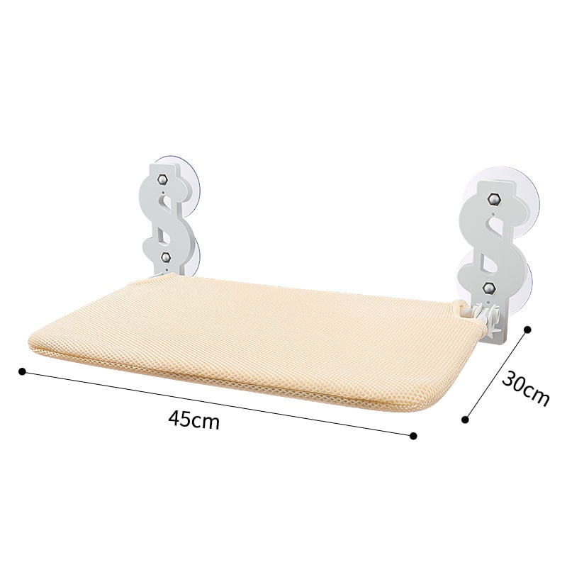 Lisslune | Foldable Cat Hammock Suction Cup Cat Hammock