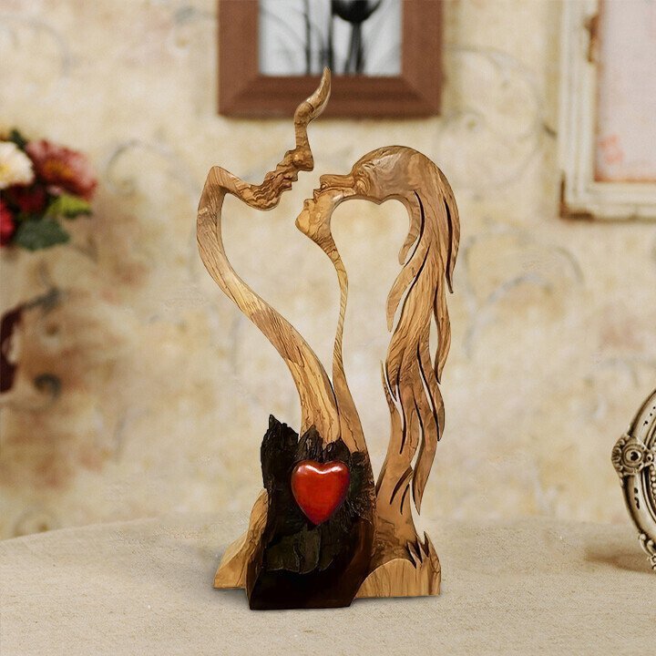 Lisslune | Love Eternal Wooden Ornament