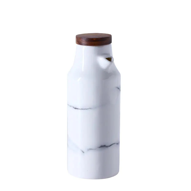 Lisslune | Marble Ceramic Oil and Vinegar Sauce Dispenser