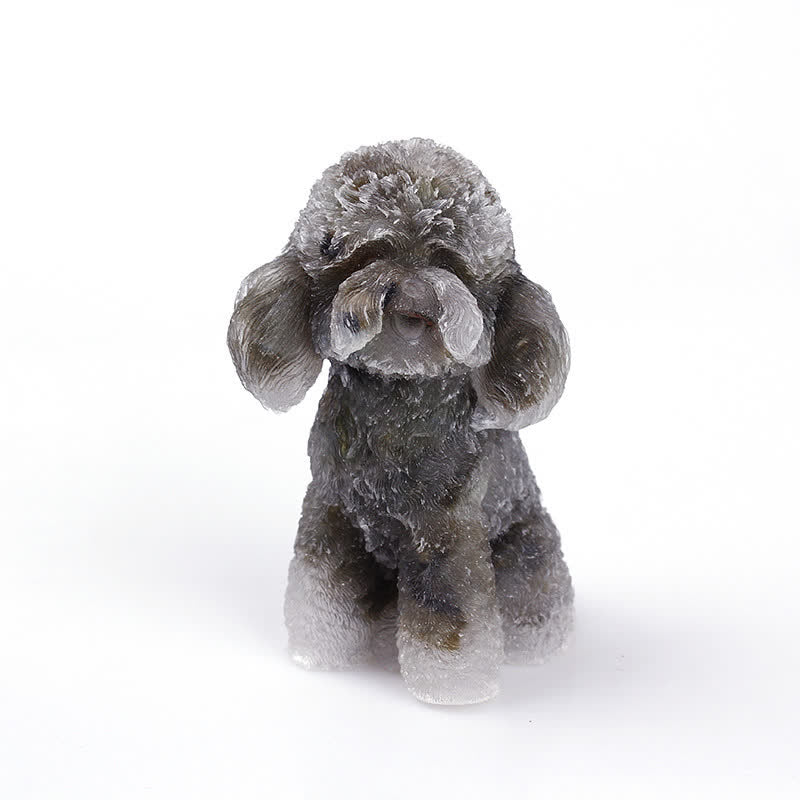 Lisslune | Frendorf Natural Crystal Poodle Gemstone Decoration