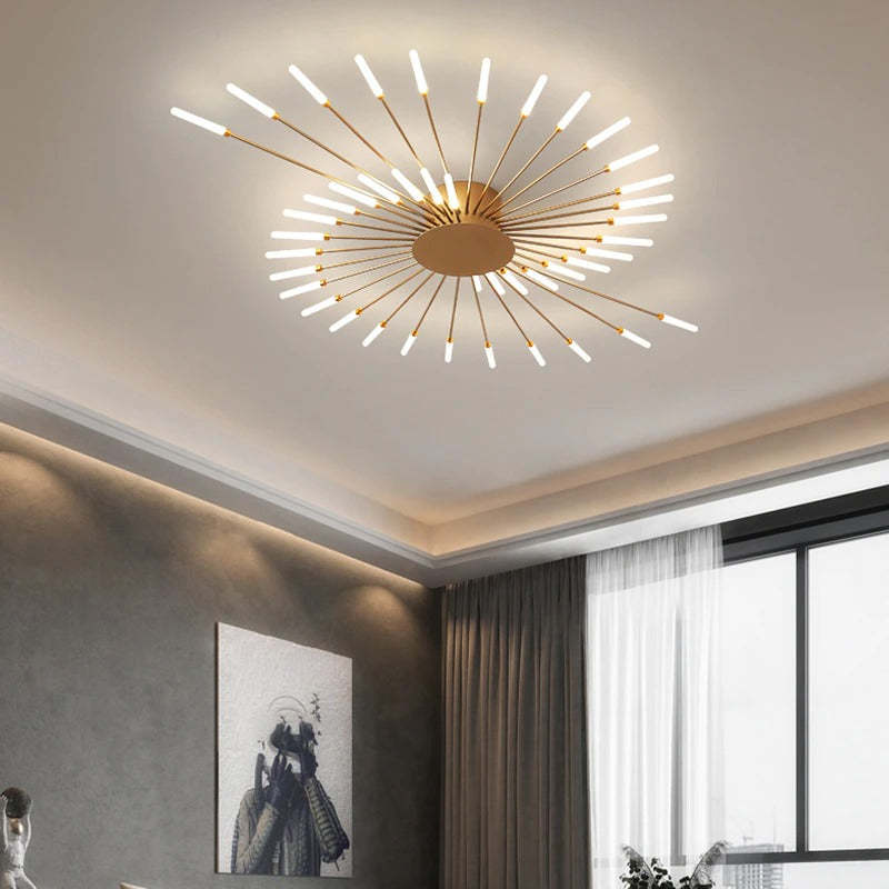 Lisslune | GlowHaven - Sleek Ceiling Lamp for Home Spaces