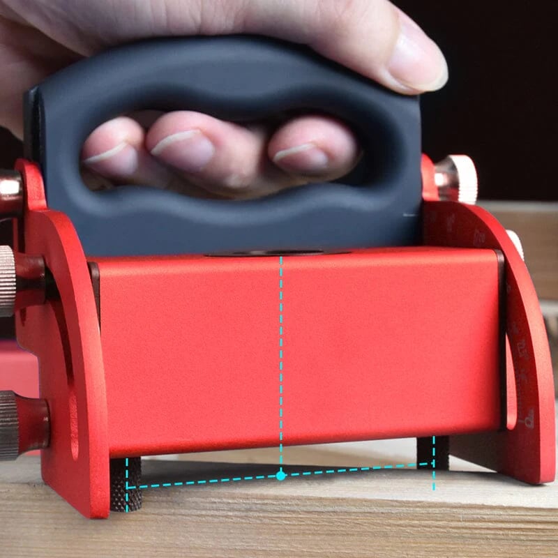 Lisslune | Woodworking inclined hole positioning