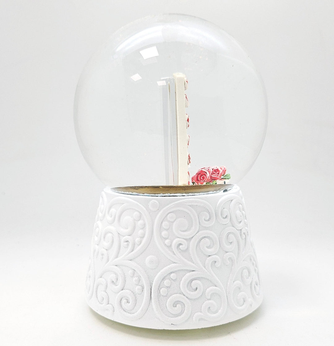 Lisslune | Aurora personal snow globe - Unique gift idea with photo insert