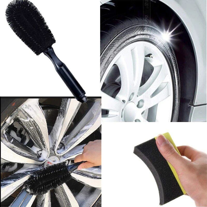 Lisslune | Complete 16-piece car cleaning and detailing set
