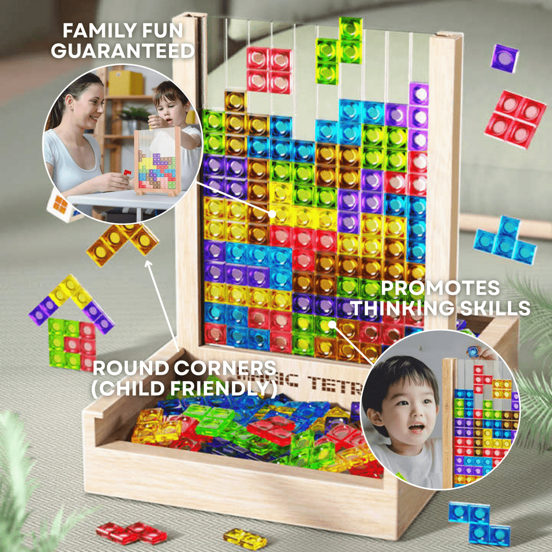 Lisslune | Wooden Puzzle Game for Kids and Adults – Sustainable Brain Training Fun