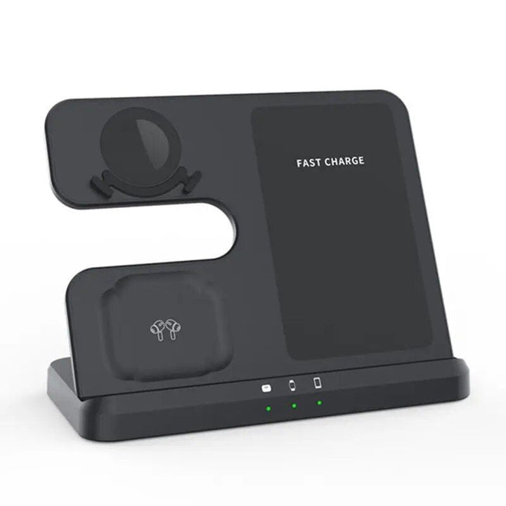 Lisslune | 3-in-1 Wireless Charger Stand for Samsung S22, S21, S20, S10 Ultra; Note series; Galaxy Watch 5, 4; Active Buds 15W