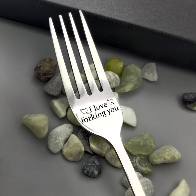 Lisslune | Engraved Fork - Best Funny Gift For Loved One
