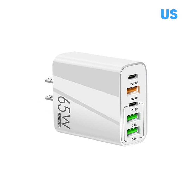 Lisslune | Multi-Port-Adapter 65W Fast Charger - US Standard