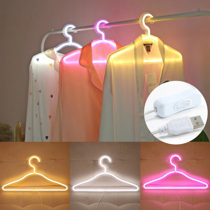 Lisslune | LumaHook – Stylish illuminated hangers for easy wardrobe navigation