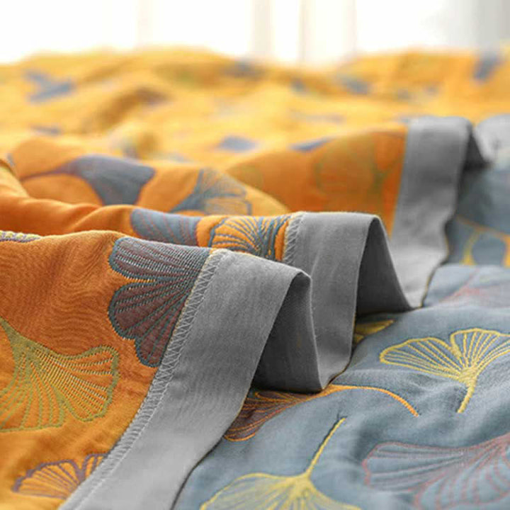 Lisslune | LeafNest - Soft Cotton Bed Linen with Leaf Motif
