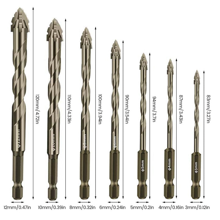 Lisslune | New Four-Blade Saw Cutter Eccentric Drill