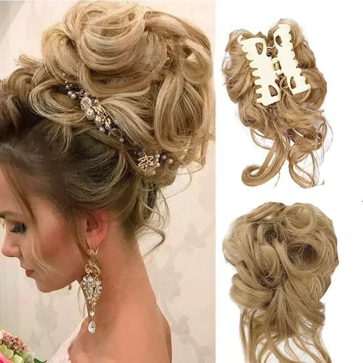 Lisslune | CurlyBun: Instant Curled Bun Hair Clip