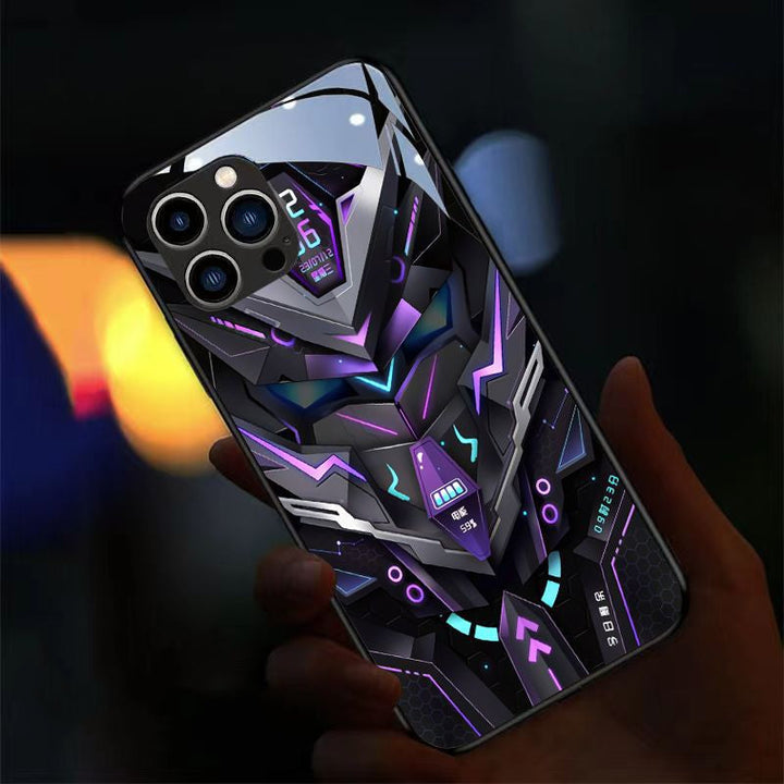 Lisslune | Cool Mecha Apple Smart Flash Phone Case