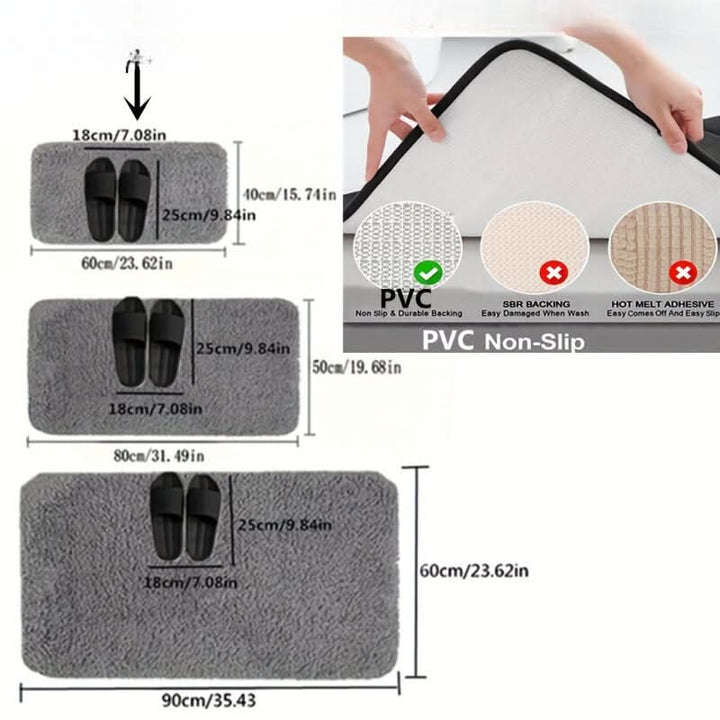 Lisslune | Lonneke - Soft, thickened, and highly absorbent bath mat