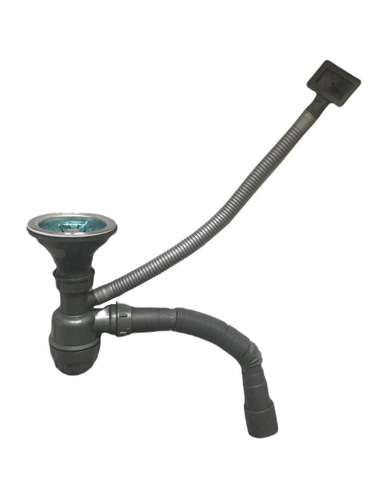 Lisslune | Single bowl kitchen sink Micro Len 38x38 - siphon