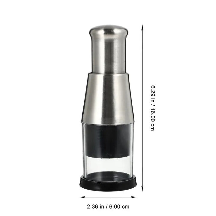 Lisslune | ChefChop Pro – Manual Stainless Steel Vegetable Chopper for Fast, Safe & Efficient Food Prep