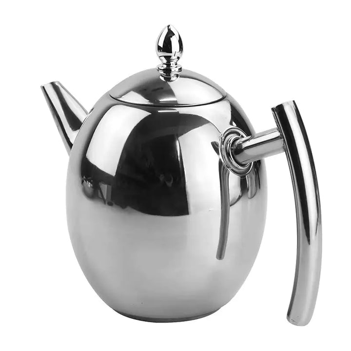 Lisslune | Stainless Steel Teapot with Strainer – TeaElegance