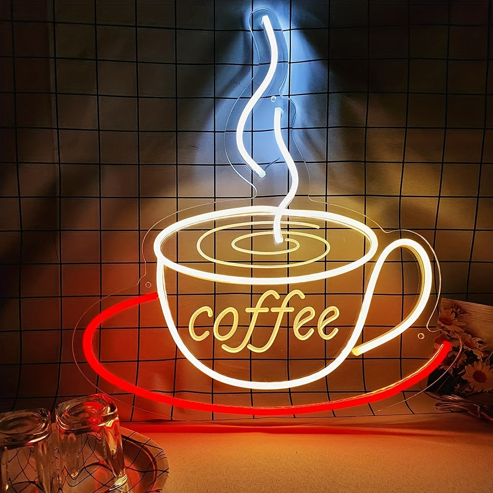 Lisslune | LED Neon Coffee Mug Wall Light