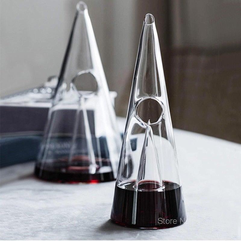 Lisslune | Edifice Decanter - Handcrafted Glass Wine Decanter