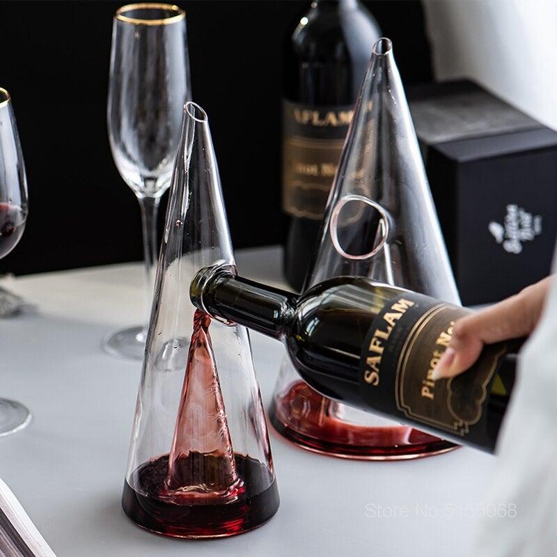 Lisslune | Edifice Decanter - Handcrafted Glass Wine Decanter