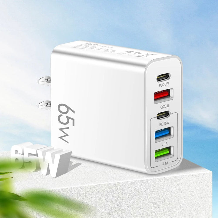 Lisslune | Multi-Port-Adapter 65W Fast Charger - US Standard