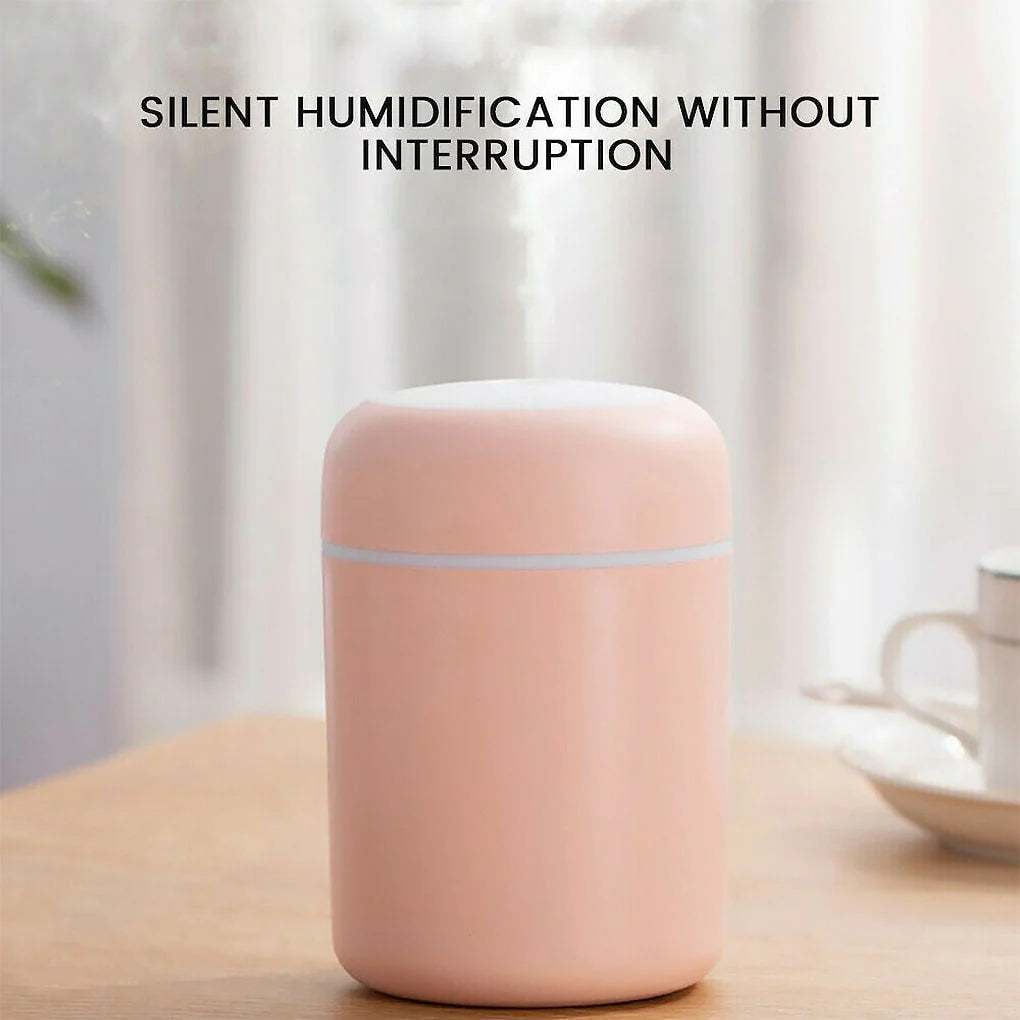 Lisslune | 300Ml Humidifier Portable USB Ultrasonic Dazzle Cup Aroma Diffuser Cool Mist Maker Humidifier Cleaner with Romantic Light