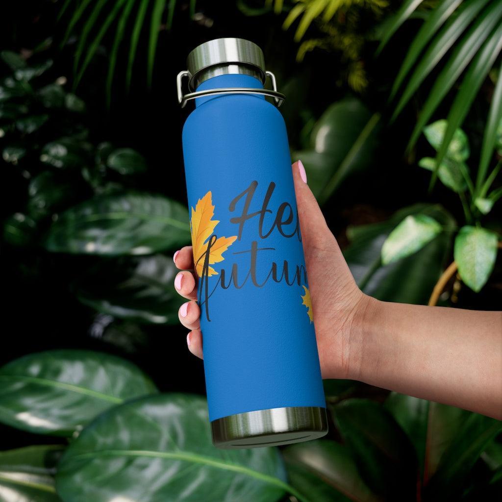Lisslune | Merry Moments 22 Oz Stainless Steel Insulated Holiday Water Bottle