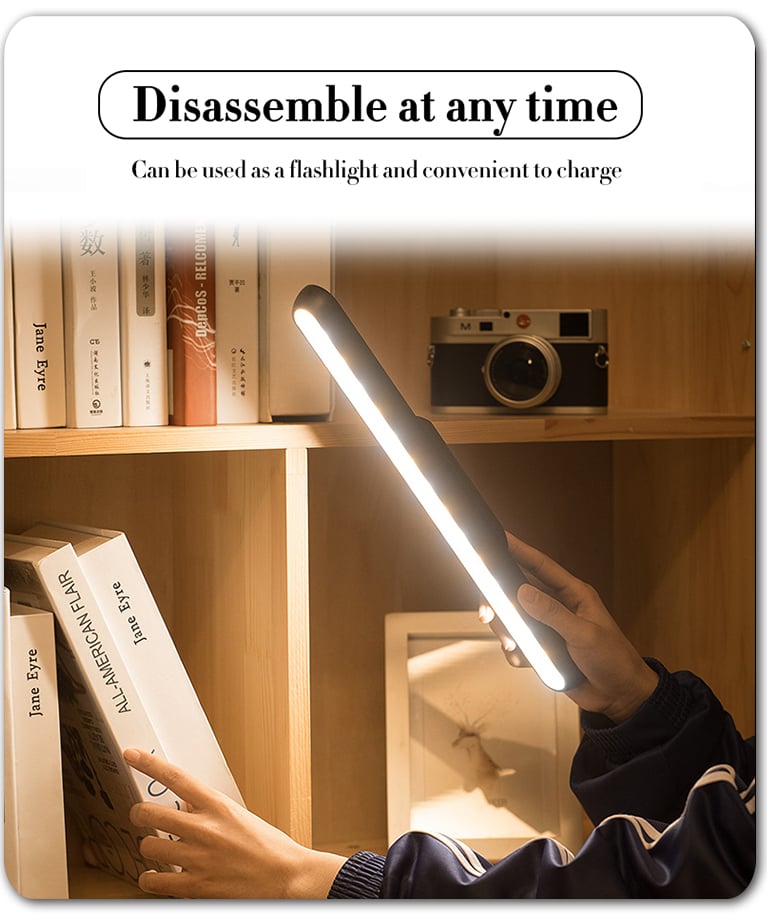 Lisslune | Magnetic Rechargeable Long Battery Life Touch Lamp