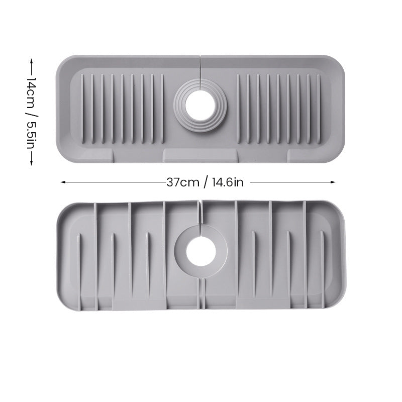 Lisslune | Silicone Faucet Drain Mat