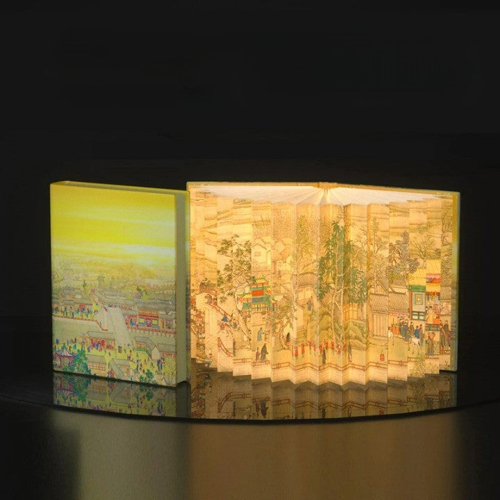 Lisslune | Story Teller Artistic Foldable Book Desk Night Lamp