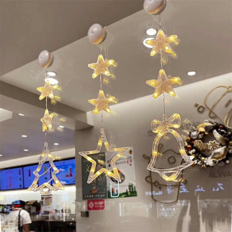 Lisslune | Christmas Window Lighting with Suction Cup