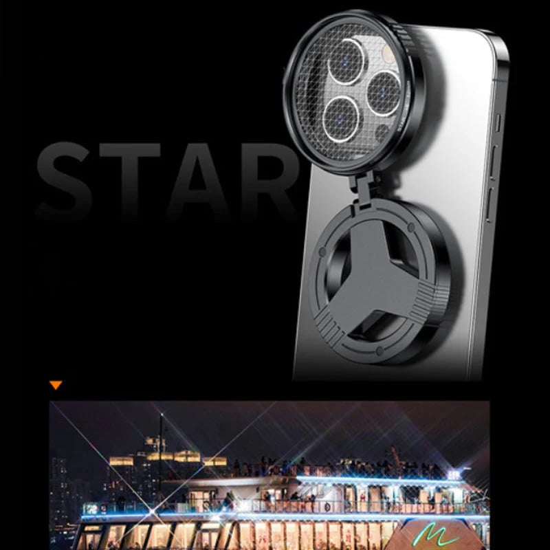 Lisslune | 2-in-1 Magnetic CPL & Star Filter Lens