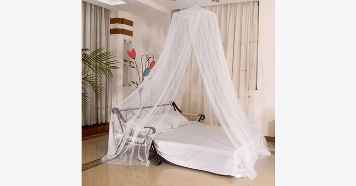 Lisslune | Mosquito Net: For a Queen size bed - Your solution to stay sting-free and happy!