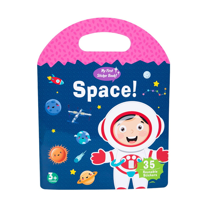 Lisslune | Reusable Sticker Book - Keep Kids off Devices!