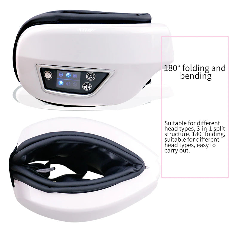 Lisslune | Eye massager with heat Smart Airbag Vibration Bluetooth Eye protection