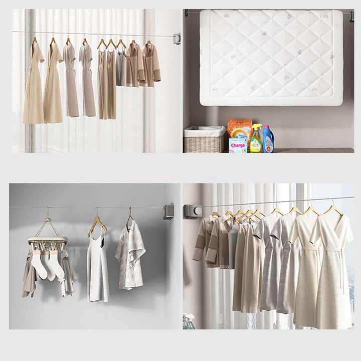 Lisslune | Invisible retractable laundry line