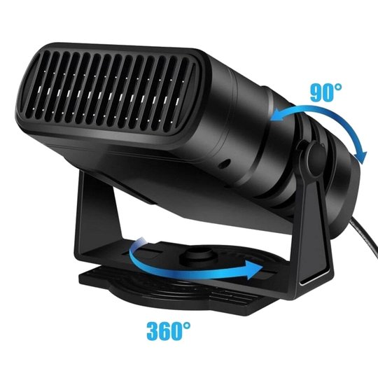 Lisslune | AutoHeat 12V Heating & Cooling Fan – Fast Defrosting and Comfort for Cars