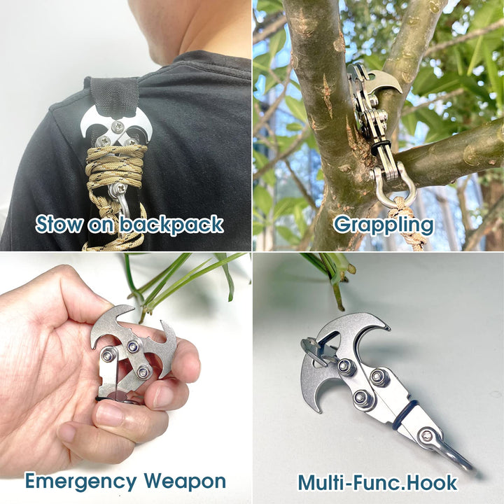 Lisslune | Stainless Steel Gravity Grappling Hook