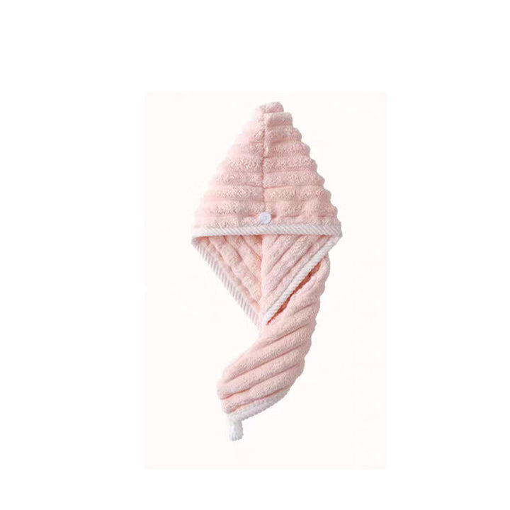 Lisslune | Coral Velvet Hair Dryer Cap