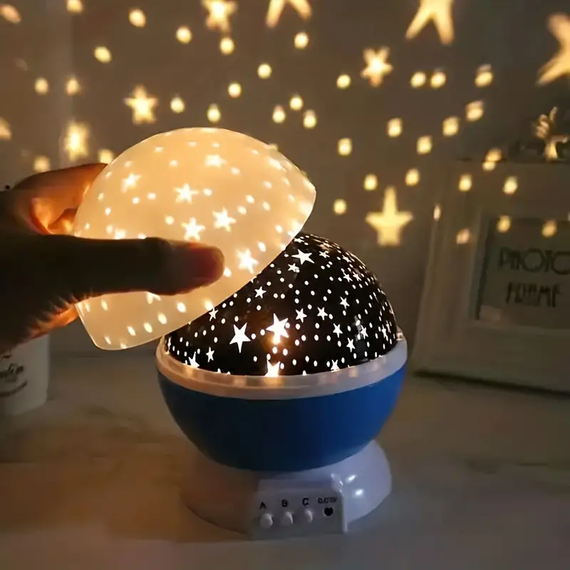 Lisslune | Luna Star Projector Night Lamp – With Music and Colorful Light Show