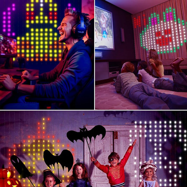 Lisslune | Color Waves LED Curtain Sync Lights